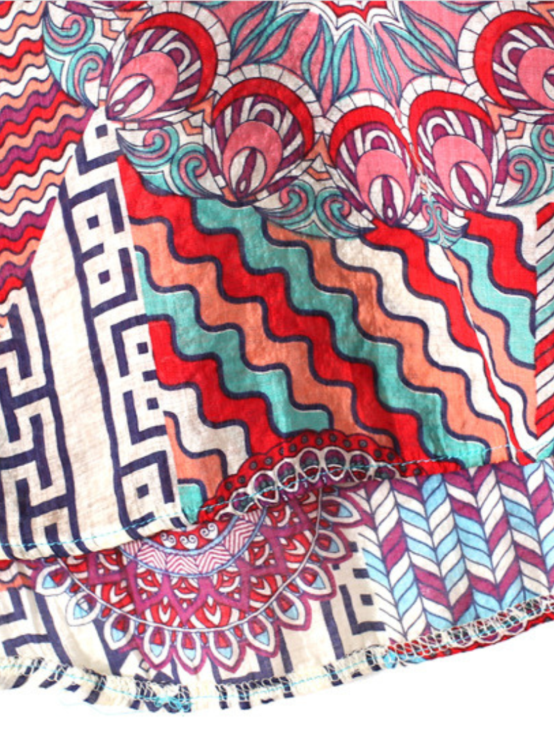 Is My Dreamy Printing Short-Sleeved Tops - Fashionpara
