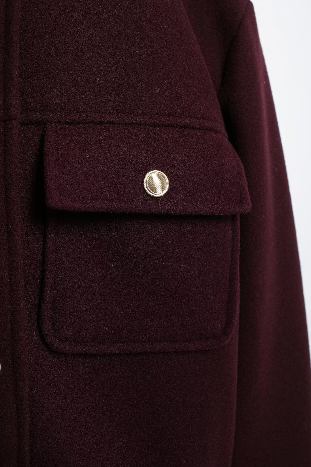 Cropped Retro Buttoned Jacket 10