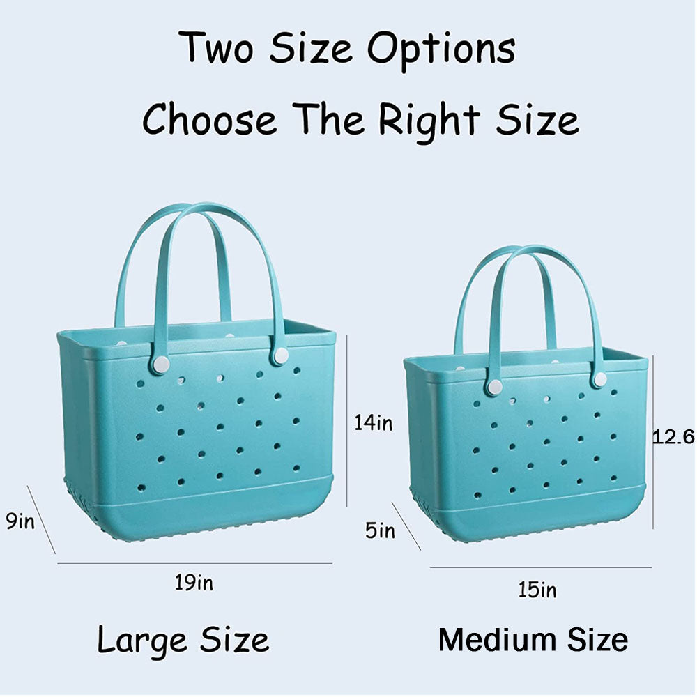 Rubber EVA Outdoor Waterproof Sandproof Washable Beach Tote Bags - Fashionpara