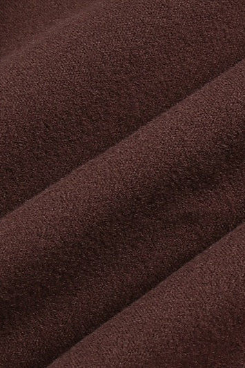 High-End Ruched Knit Maxi Dress