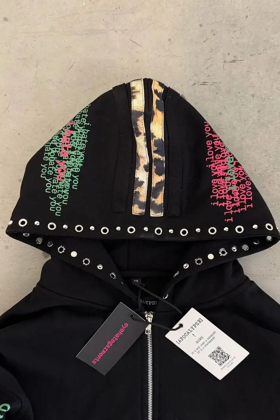 Casual Leopard Print Hoodie 2