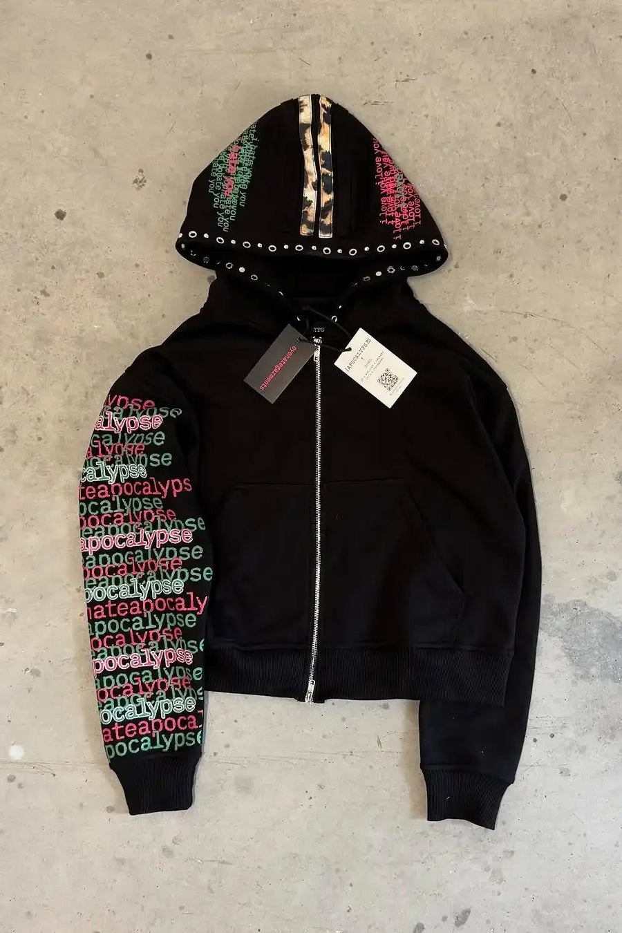 Casual Leopard Print Hoodie