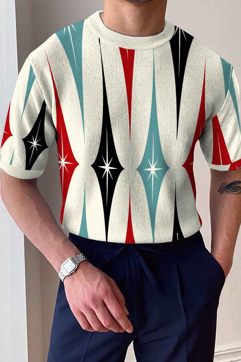 Men's Round Neck T-Shirt - Fashionpara