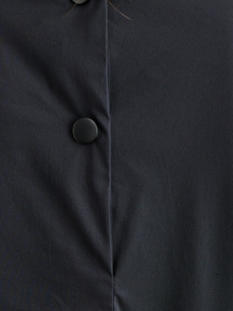 Just My Style Cotton Round Neck Loose A-line Dress - Fashionpara