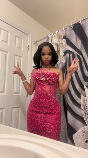 Mermaid Luxurious Black Girl Long Prom Party Dresses Formal Dress Graduation Dress - Fashionpara