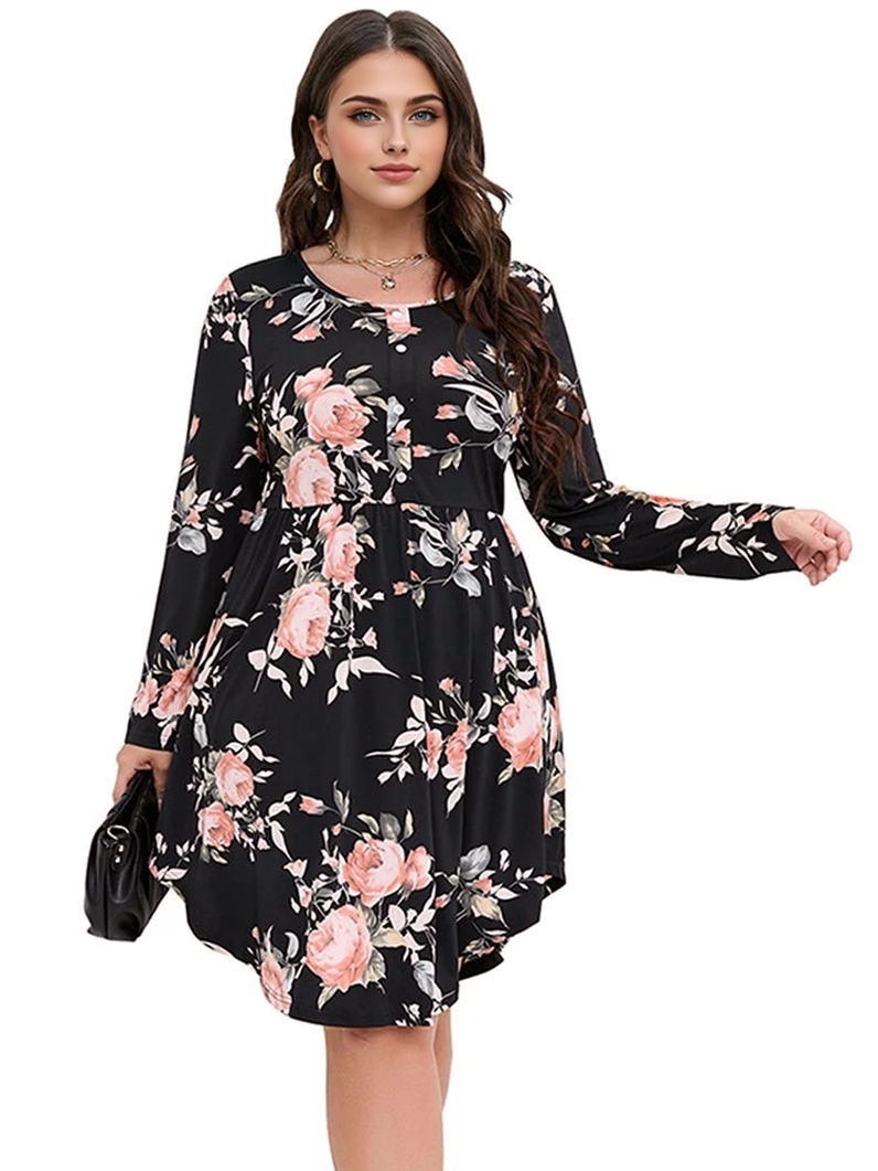 Floral Casual Feminino Dresses 7