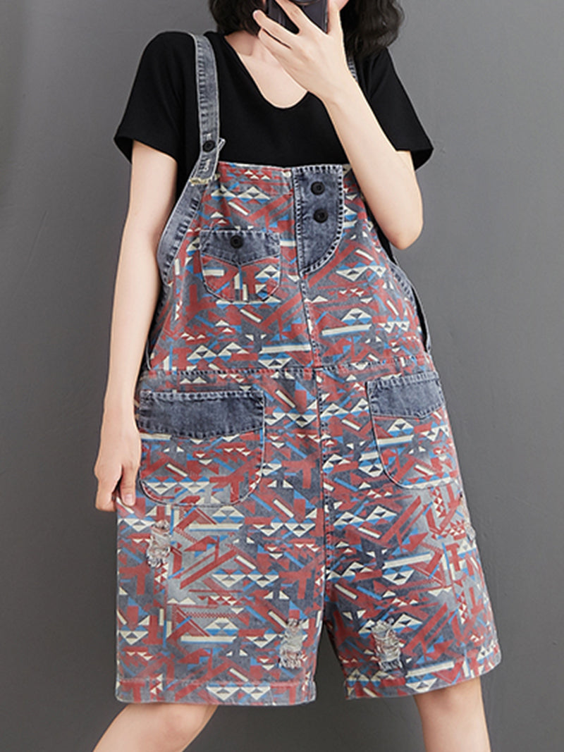 Gatina Details Romper Overall Dungarees - Fashionpara