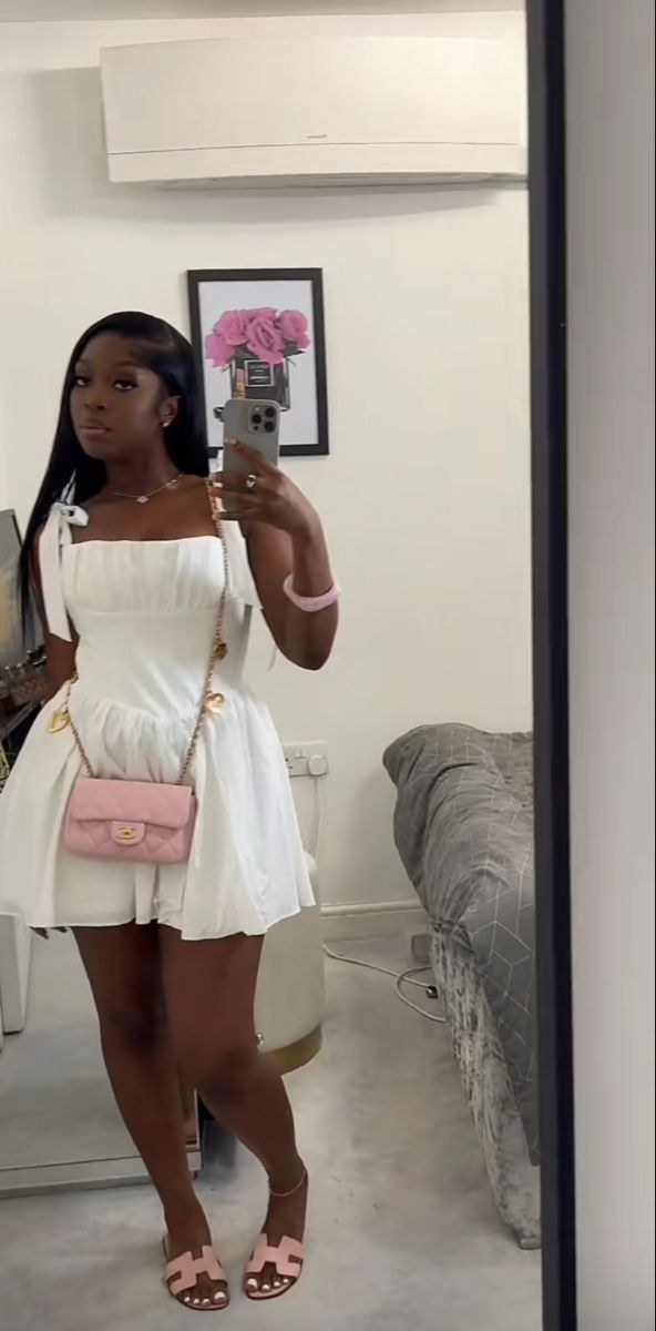 A Line White Birthday Outfit Short Evening Dress Cocktail Dresses Short Party Dress - Fashionpara