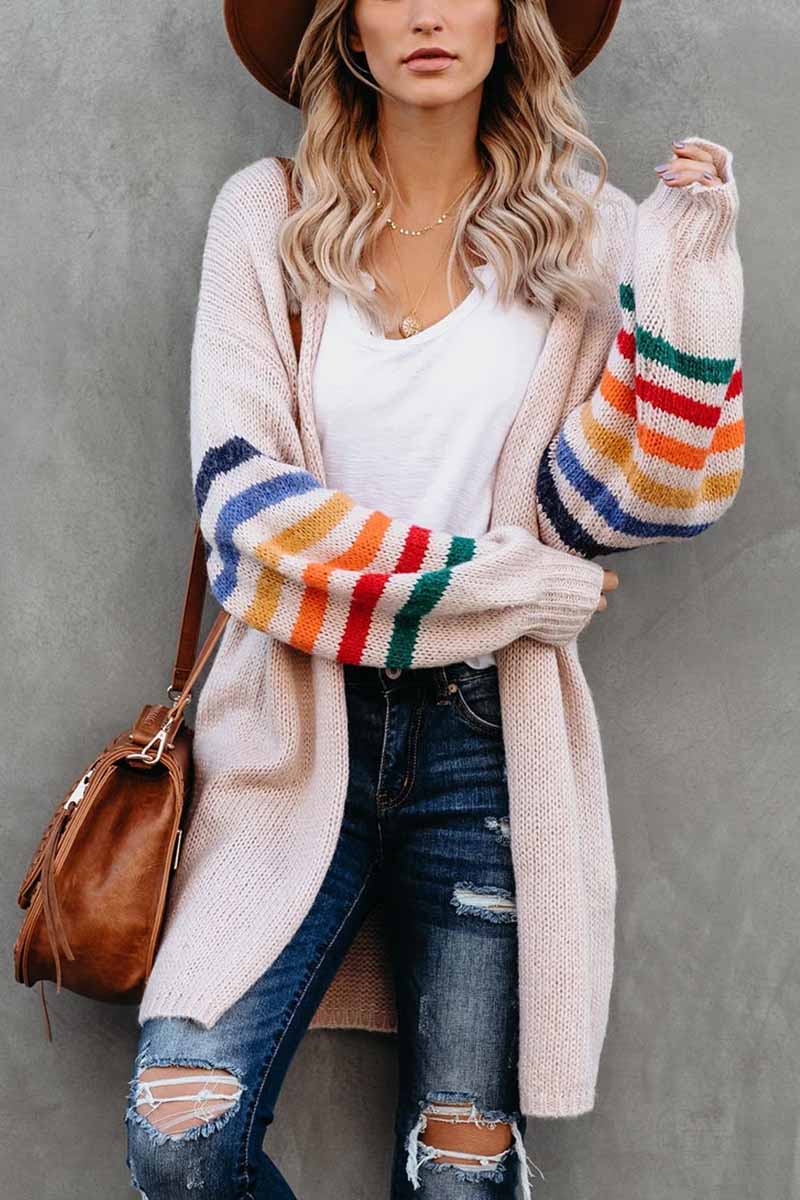 Florcoo Loose Casual Knitted Coat