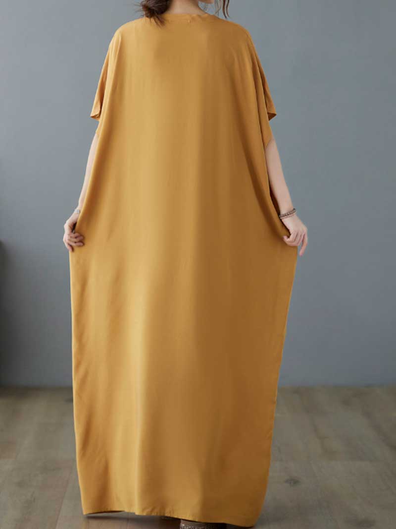 Whisper In Sky Kaftan Dress - Fashionpara