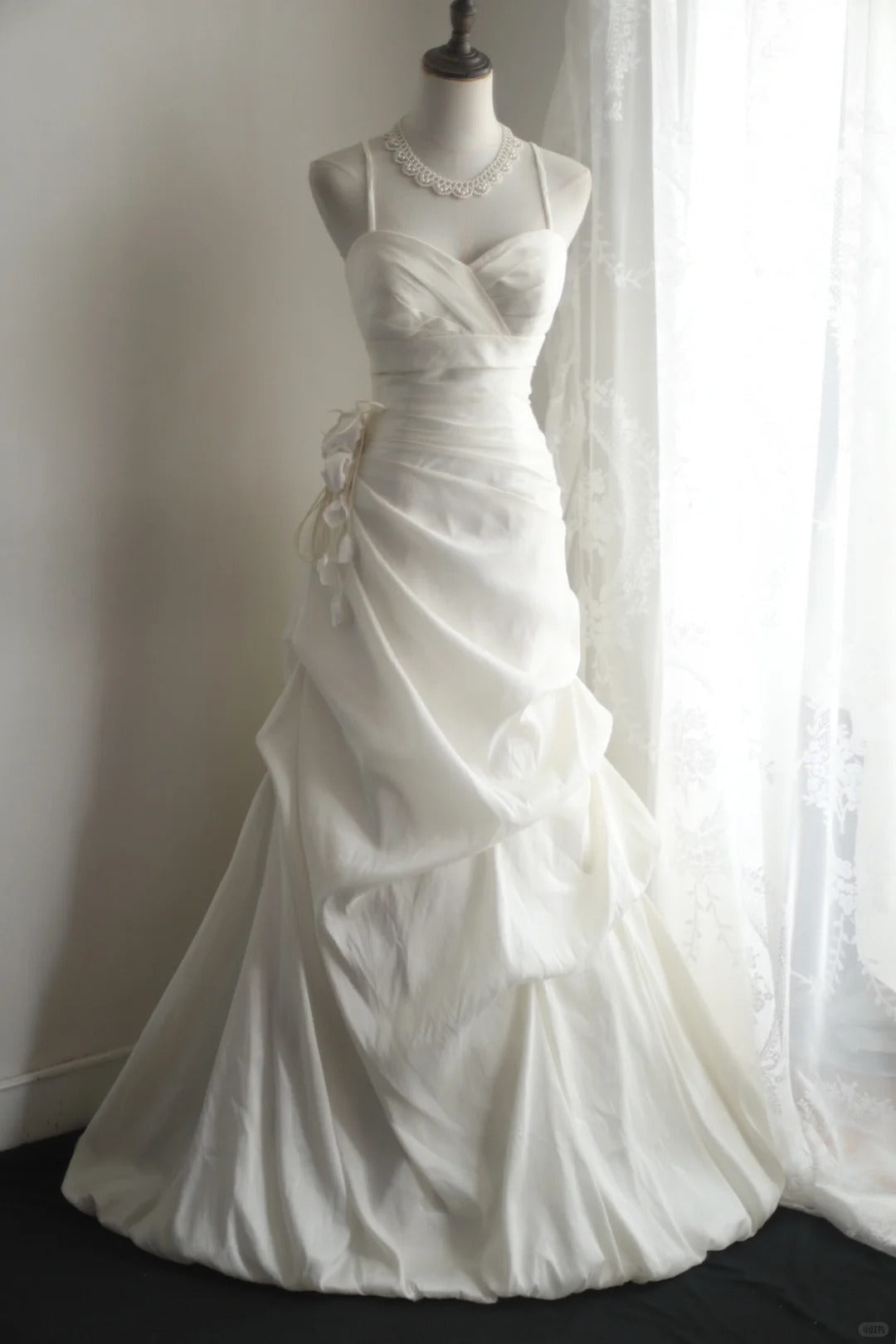 White Party Dress Long Evening Dress Princess Wedding Dress