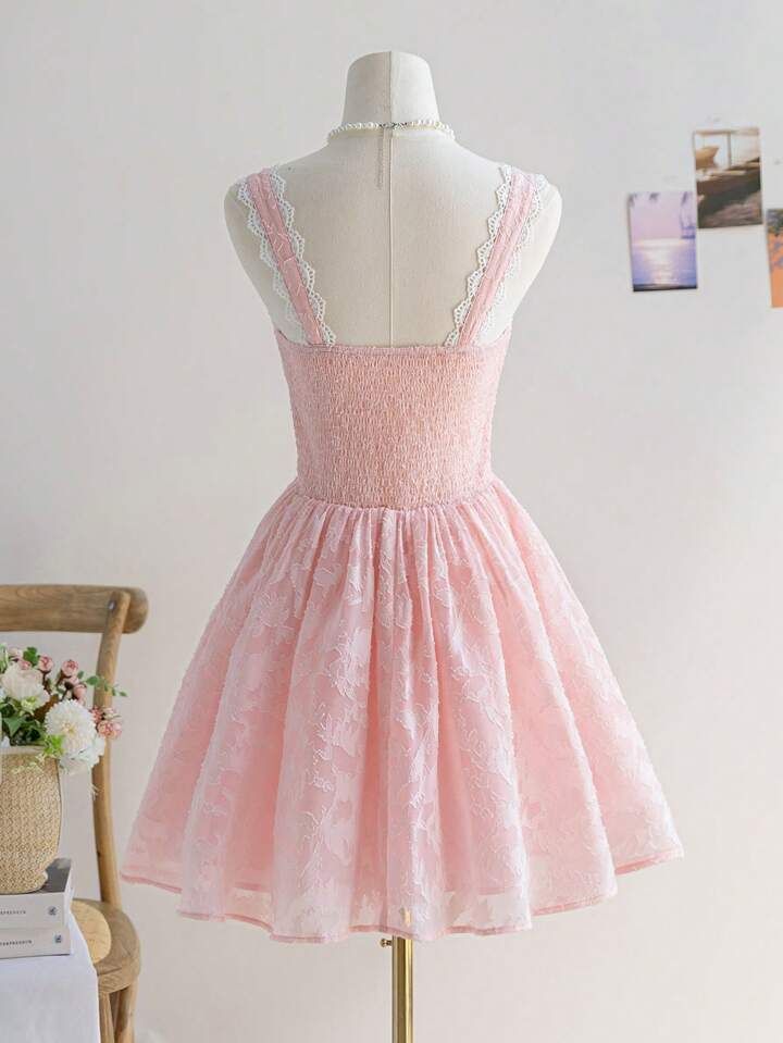 A Line Pink Birthday Outfit Short Evening Dress Short Party Dress Homecoming Dress - Fashionpara