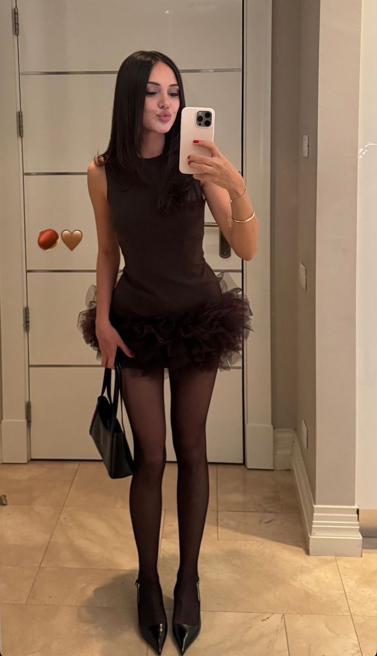 Brown Fashion Birthday Outfit Short Evening Dress Short Party Dress Cocktail Dresses - Fashionpara