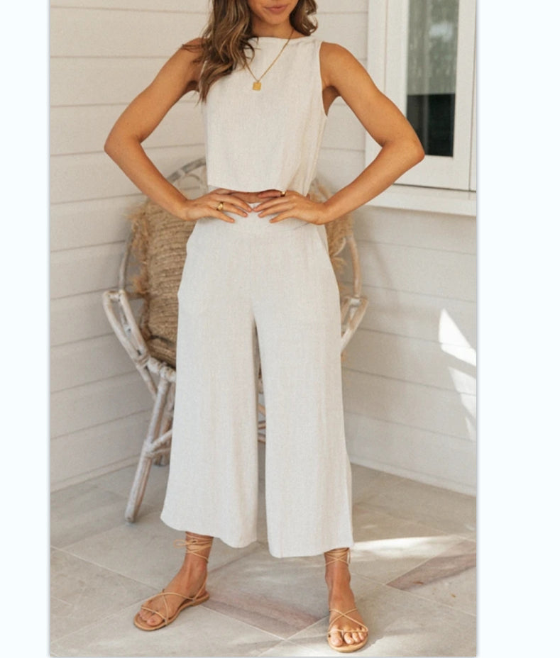 Casual Solid Color Two-Pieces Suits - Fashionpara