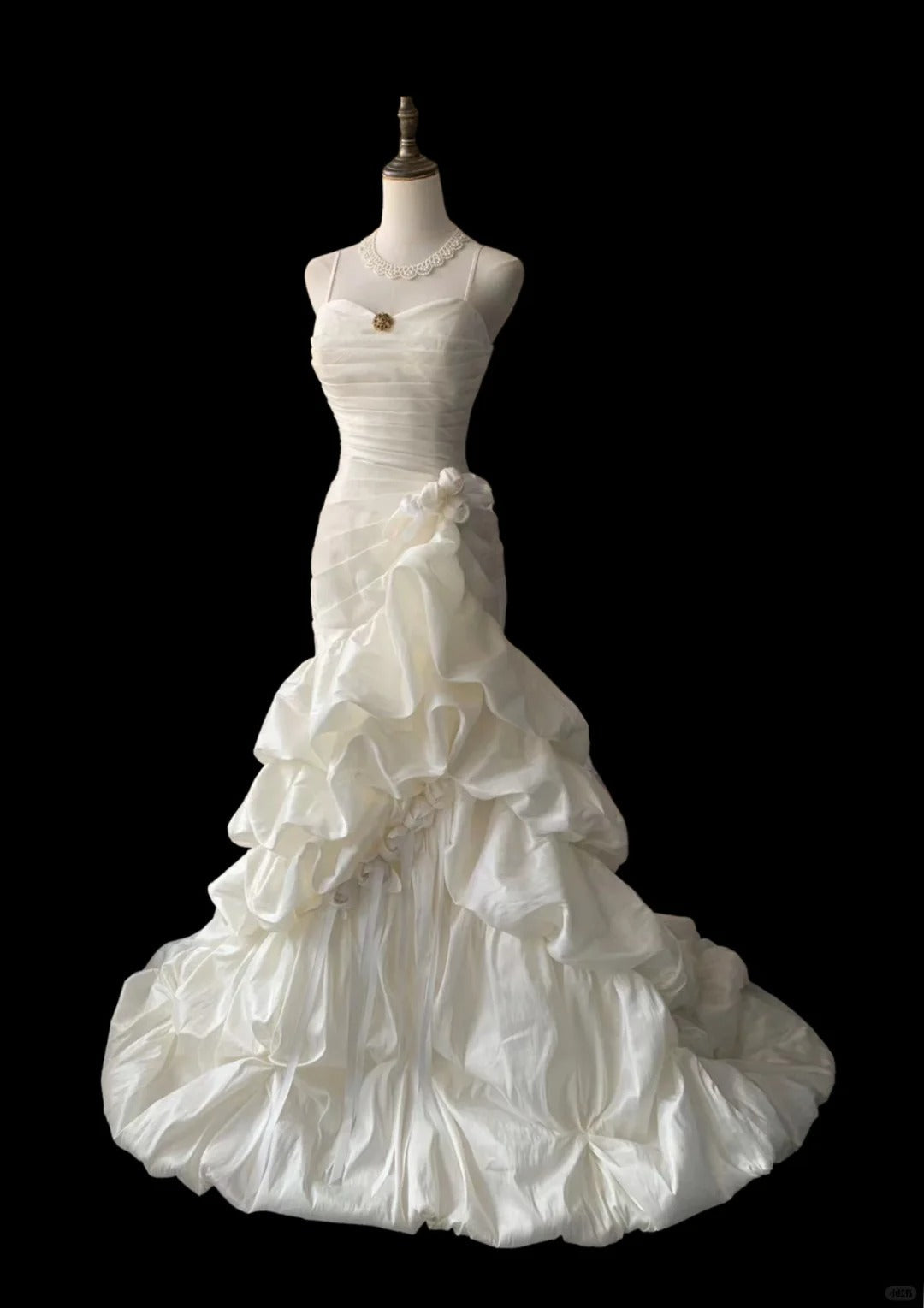 White Party Dress Long Evening Dress Princess Wedding Dress