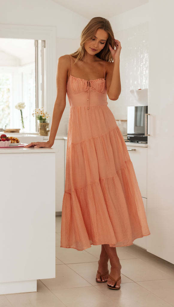 Miana Dress - Orange