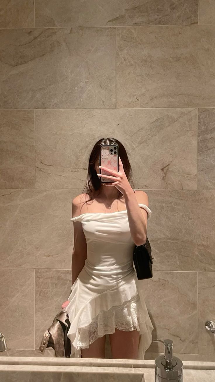 White Birthday Outfit Off Shoulder Short Evening Dress Cocktail Dresses Short Party Dress - Fashionpara