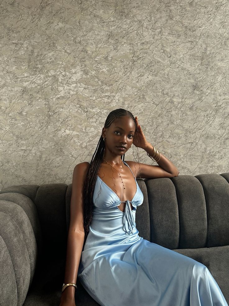 Blue Sexy Long Prom Dresses New Arrive Party Dress Evening Dress - Fashionpara