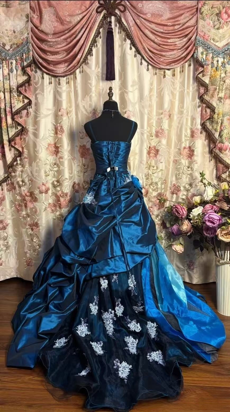 Blue Formal Dress Long Prom Dresses New Arrive Party Dress Evening Dress - Fashionpara