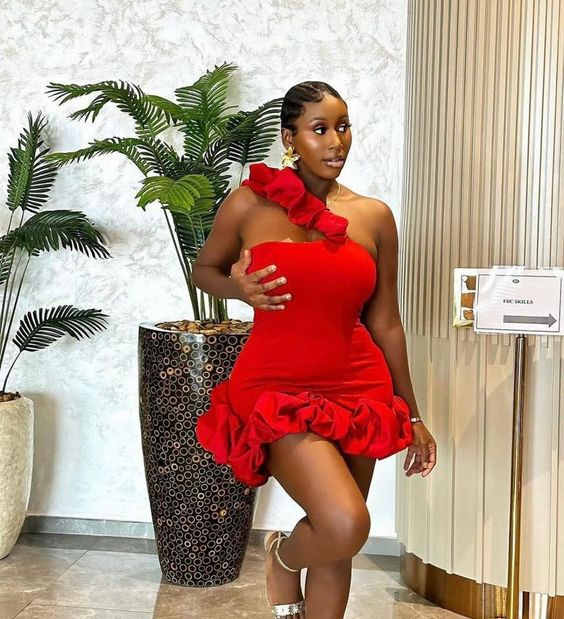 Red Short Prom Dresses, Short Formal Homecoming Dresses - Fashionpara