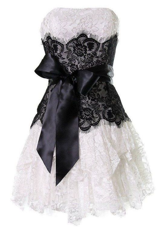 A Line Lace Short Prom Dress Birthday Party Dress Homecoming Dress - Fashionpara