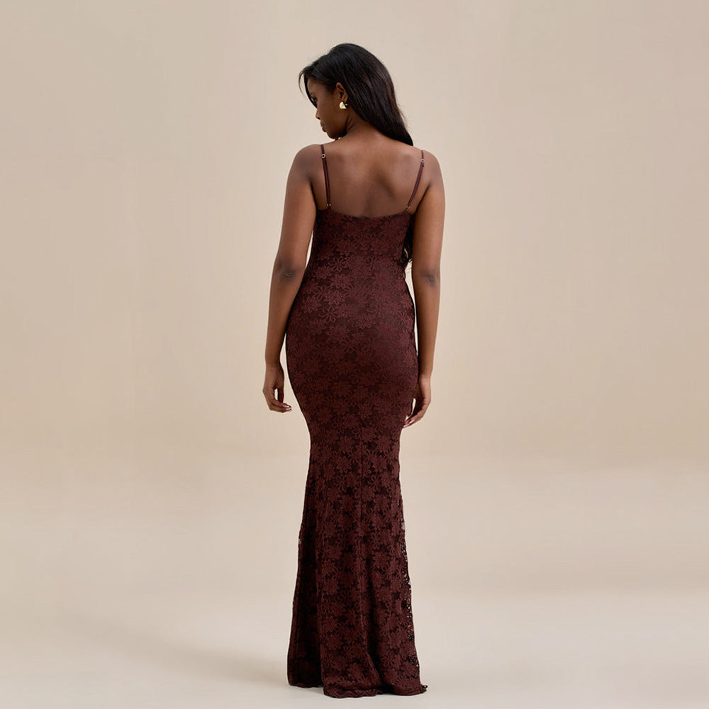 Kreacher Maxi Dress - Brown