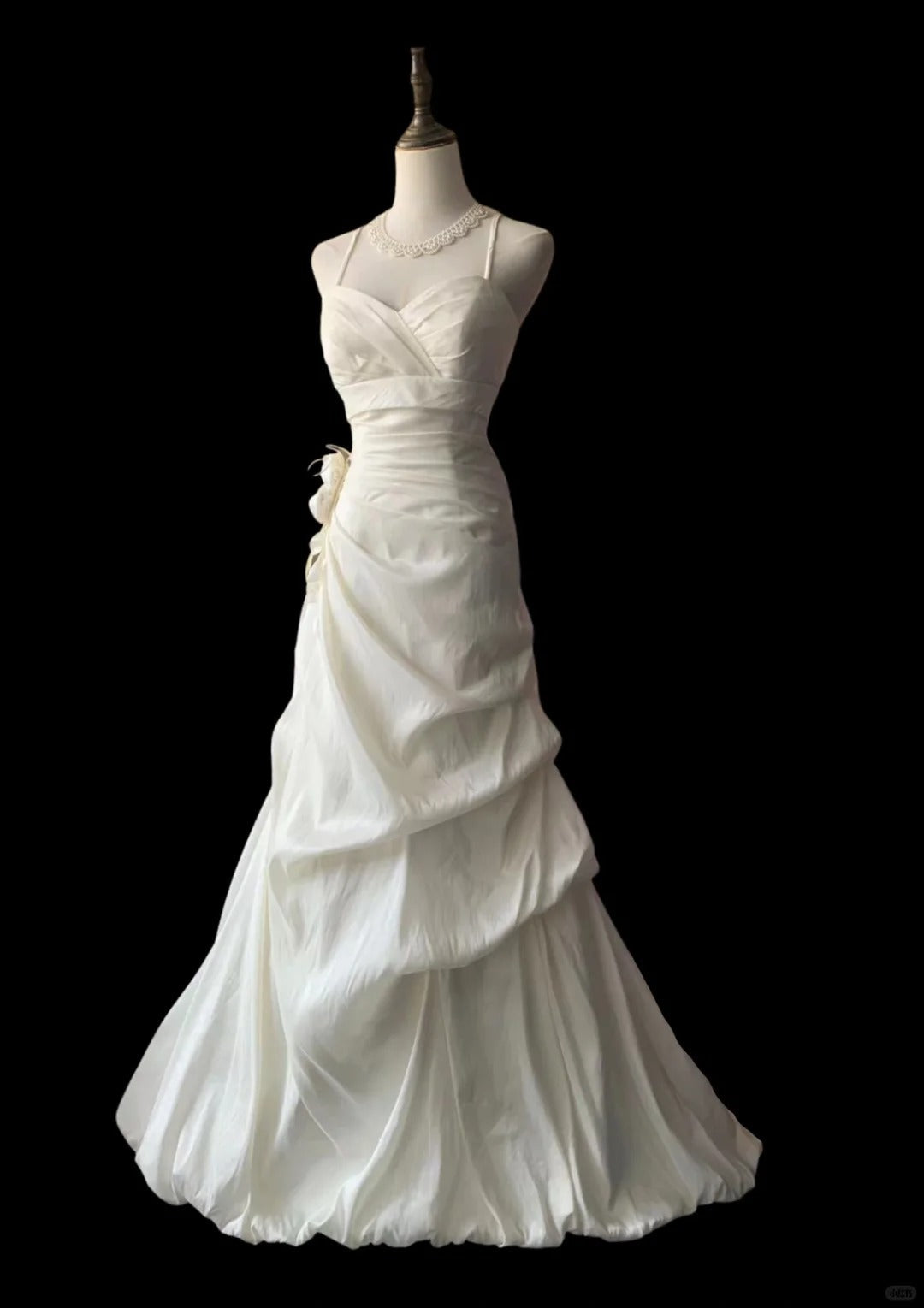 White Party Dress Long Evening Dress Princess Wedding Dress