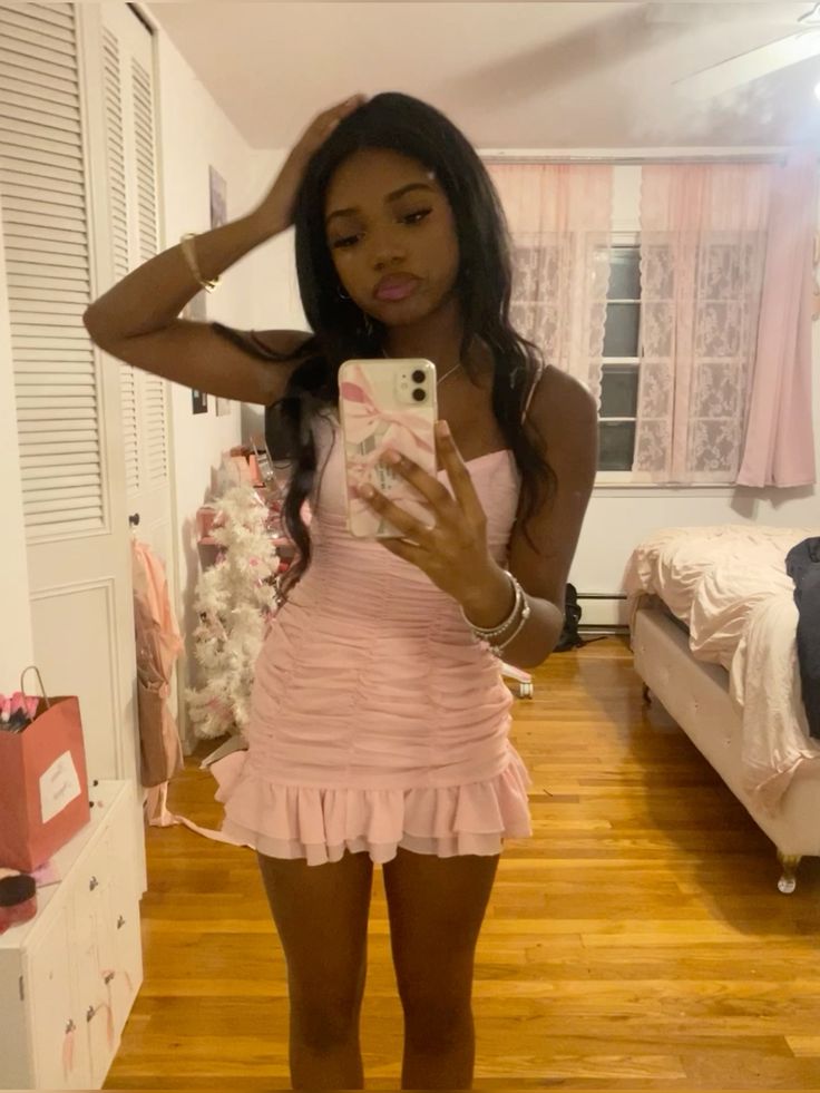 Pink Short Evening Dress Cocktail Dresses Short Party Dress Homecoming Dress - Fashionpara