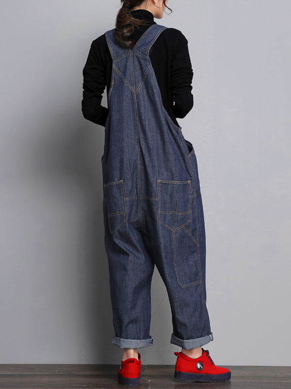 Marshall Denim Overalls Dungaree - Fashionpara