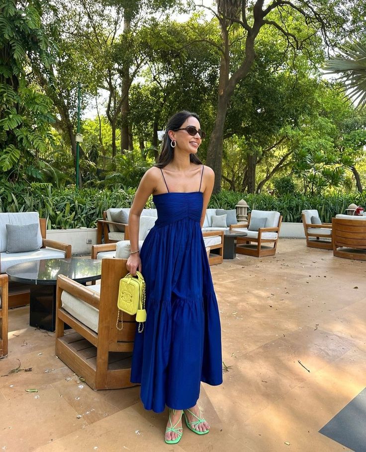 A Line Royal Blue Simple Formal Dress New Arrive Party Dress Evening Dress - Fashionpara