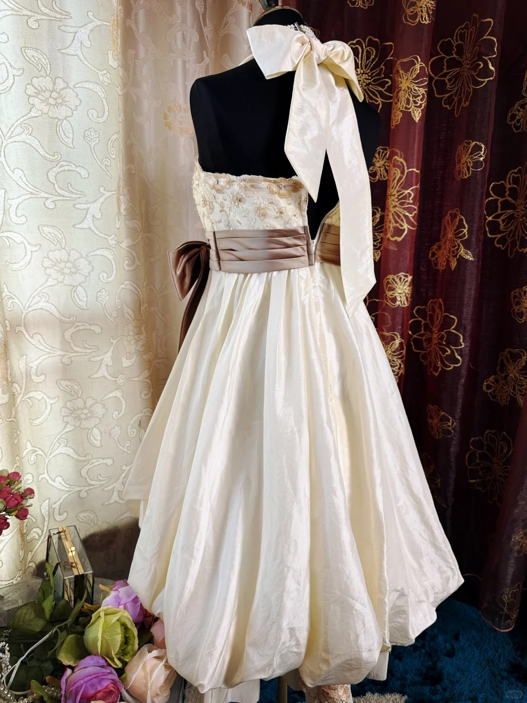 A Line Birthday Outfit Short Evening Dress Short Party Dress Vintage Homecoming Dress - Fashionpara