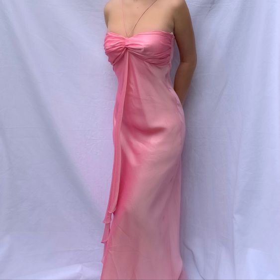 Pink Long Prom Dresses Sweet Formal Party Dress - Fashionpara