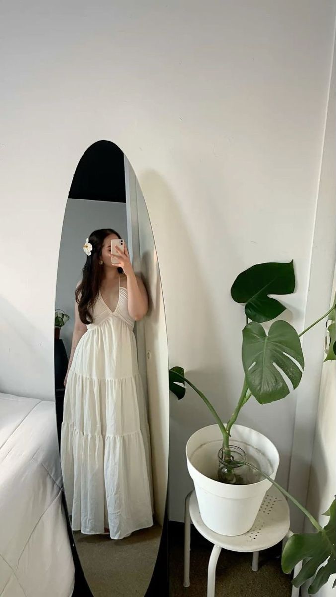 White Long Party Dress Prom Dress New Arrive Evening Dress - Fashionpara