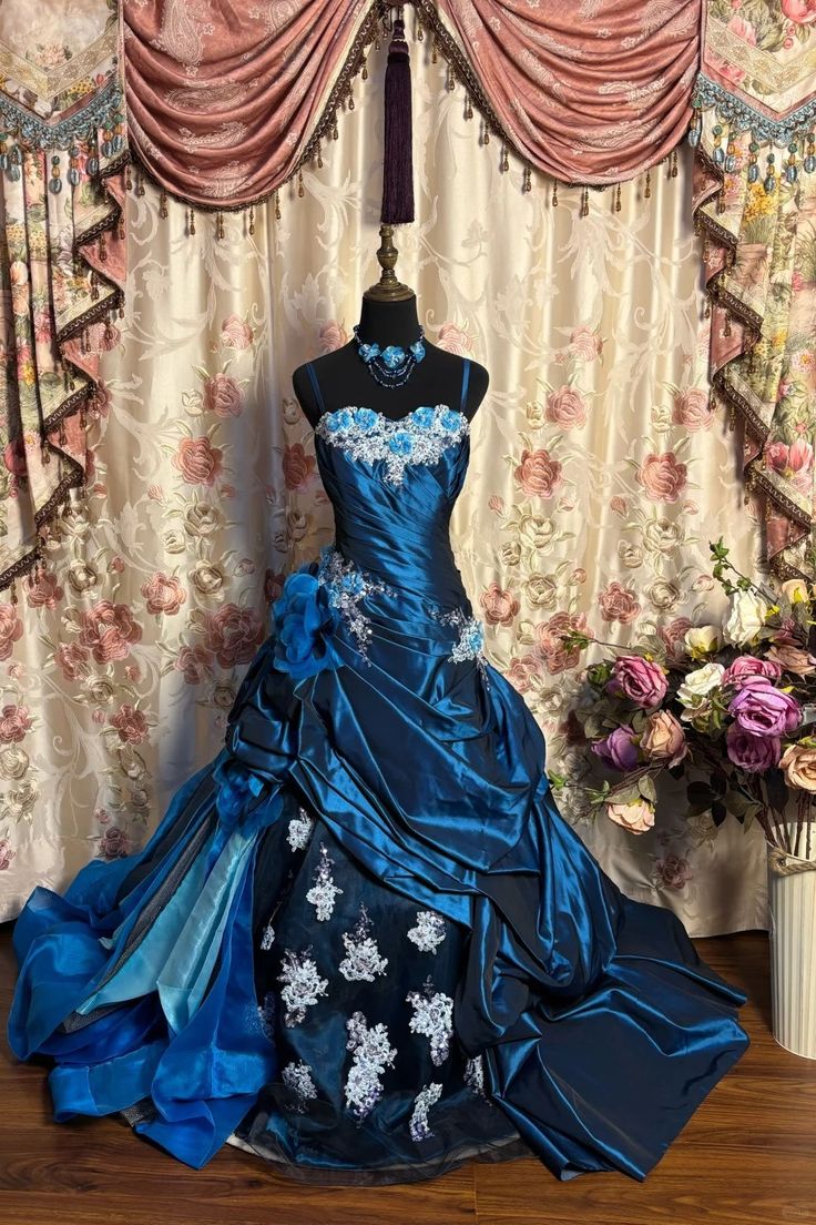 Blue Formal Dress Long Prom Dresses New Arrive Party Dress Evening Dress - Fashionpara