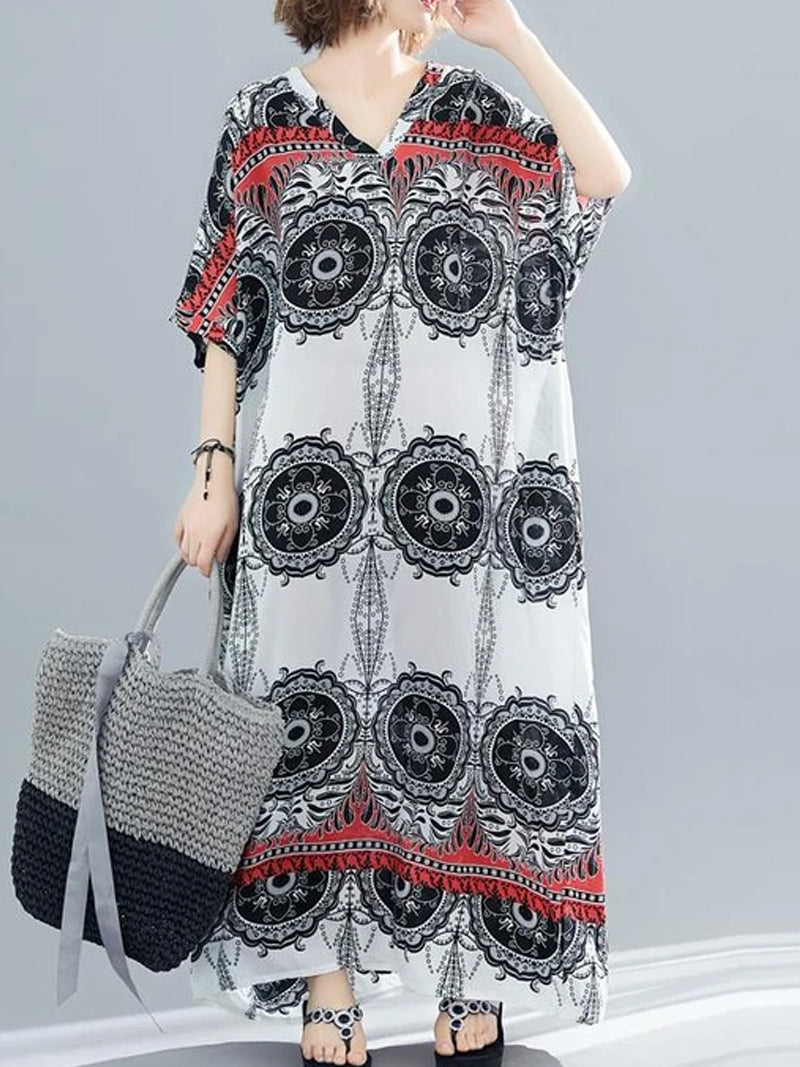 Else To Give Kaftan Dress - Fashionpara