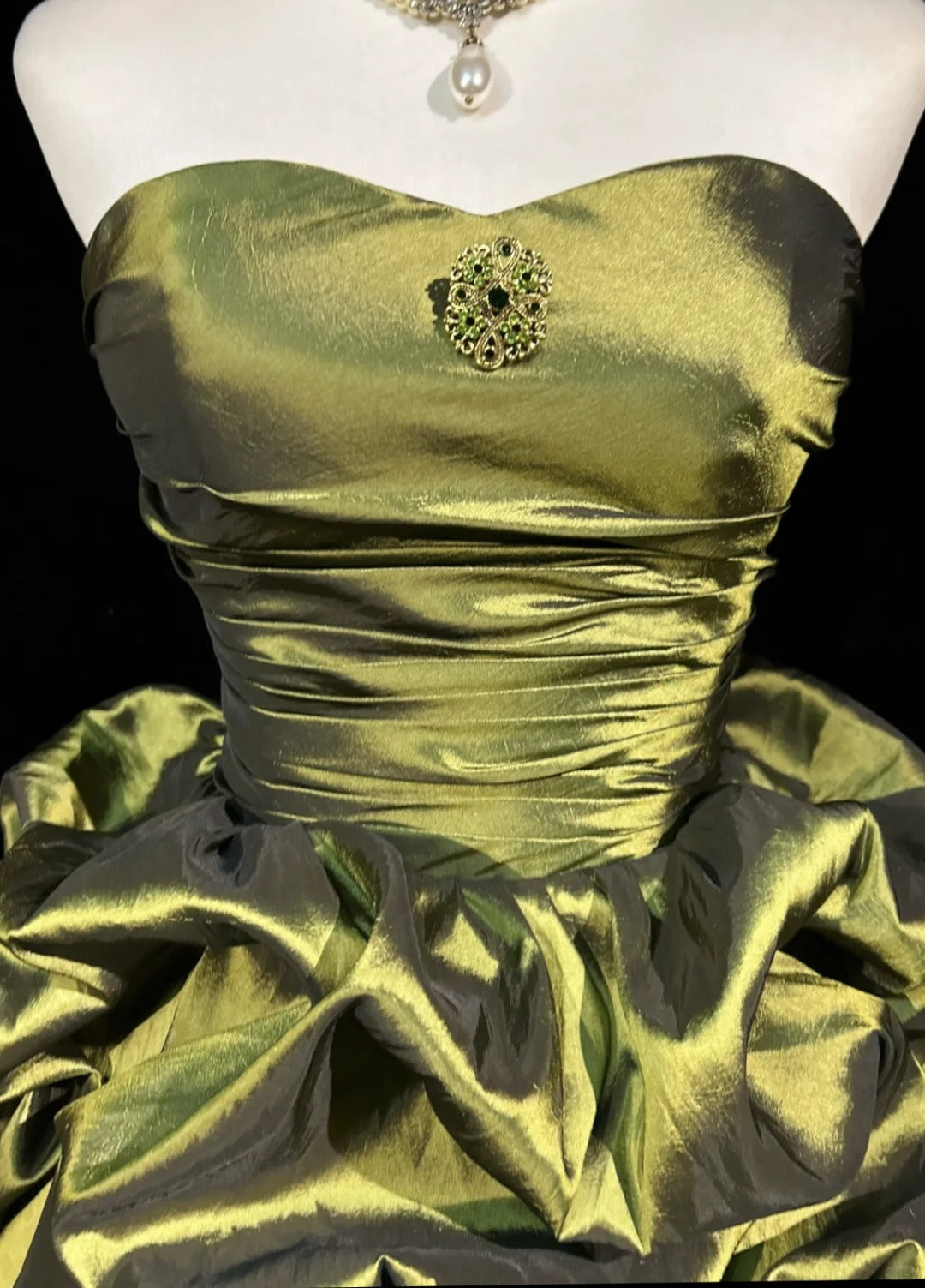 Vintage Strapless Short Prom Dress Birthday Party Dress Homecoming Dress - Fashionpara