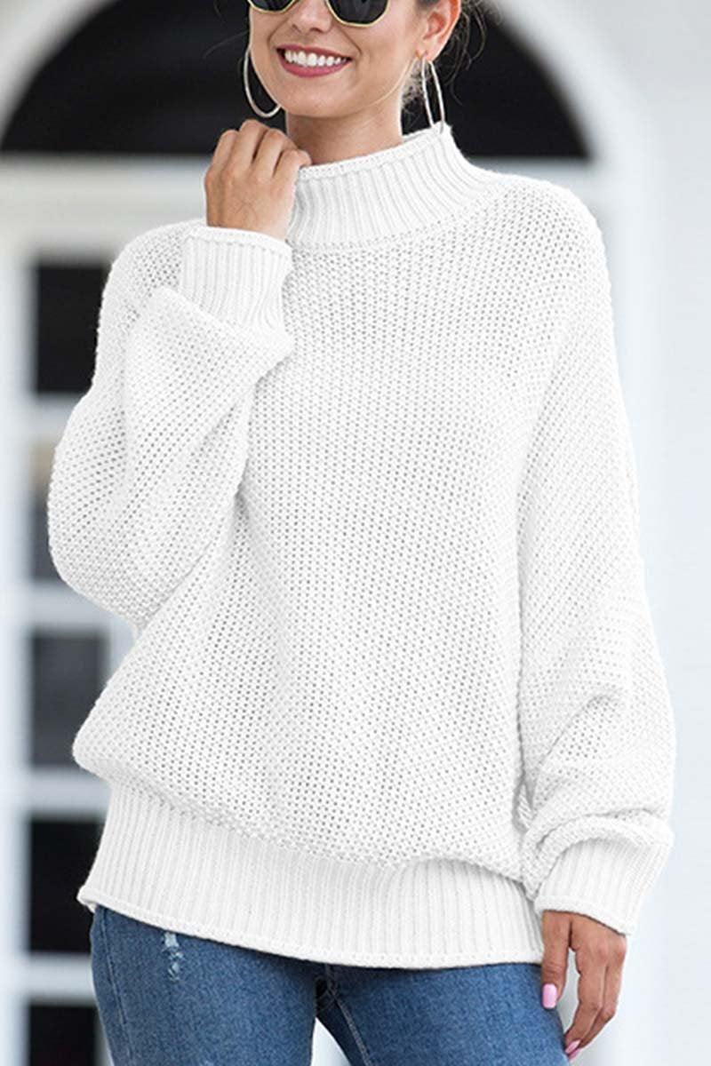 Florcoo Breathable Knit Sweater in Three Elegant Colors