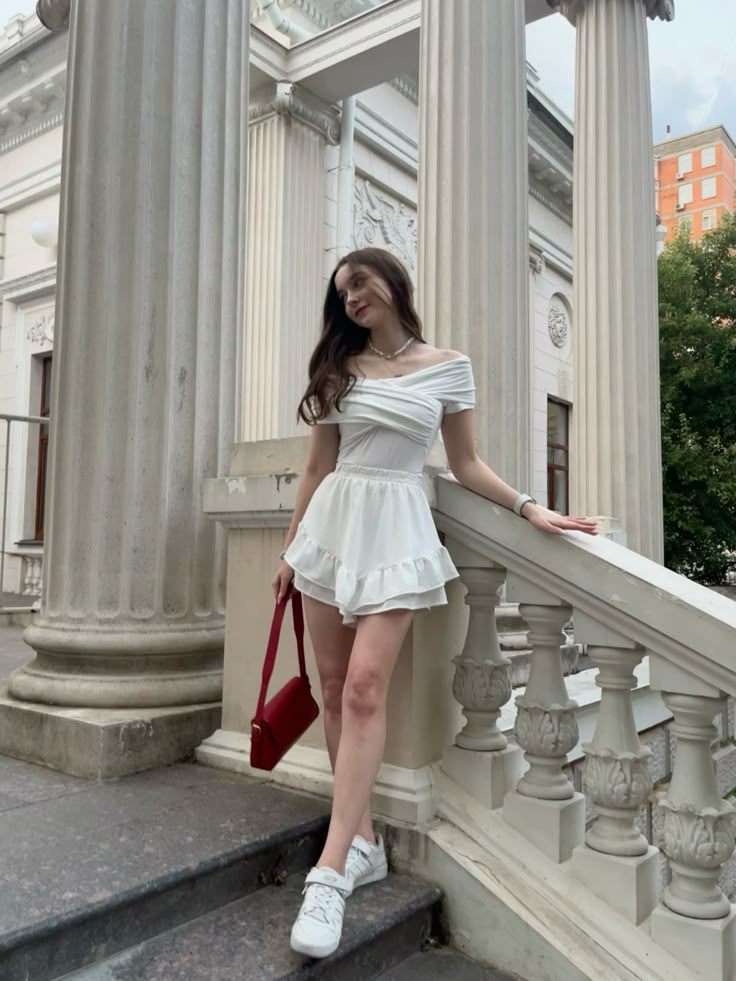 Sexy White Off Shoulder Short Prom Dress Birthday Party Dress Homecoming Dress - Fashionpara