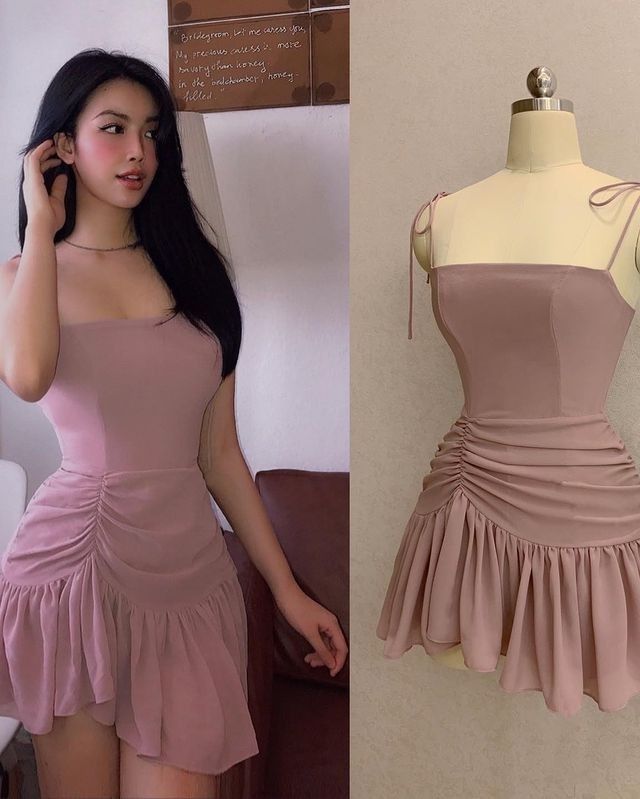 Simple Chiffon Homecoming Dress Birthday Outfit Short Evening Dress Cocktail Dresses Short Party Dress - Fashionpara