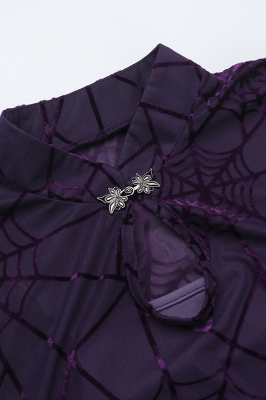 Gothic Qipao Style Gothic Dress