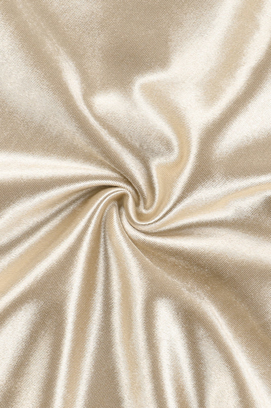 Silk Gloss Strapless Bowknot Bodycon Party Dress