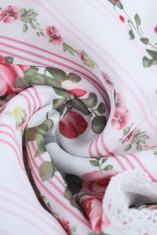 Ruffled Tiered Boho Dress