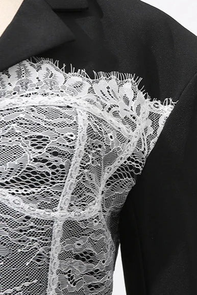 PrincessAce Elegant Lace Corset Coat for Timeless Style - Fashionpara