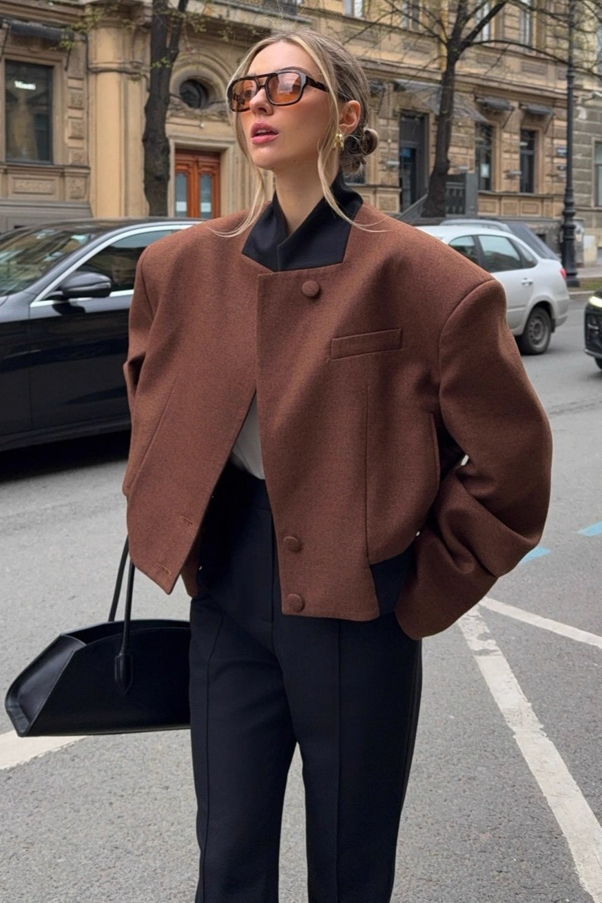 Vintage Wool Short Jacket