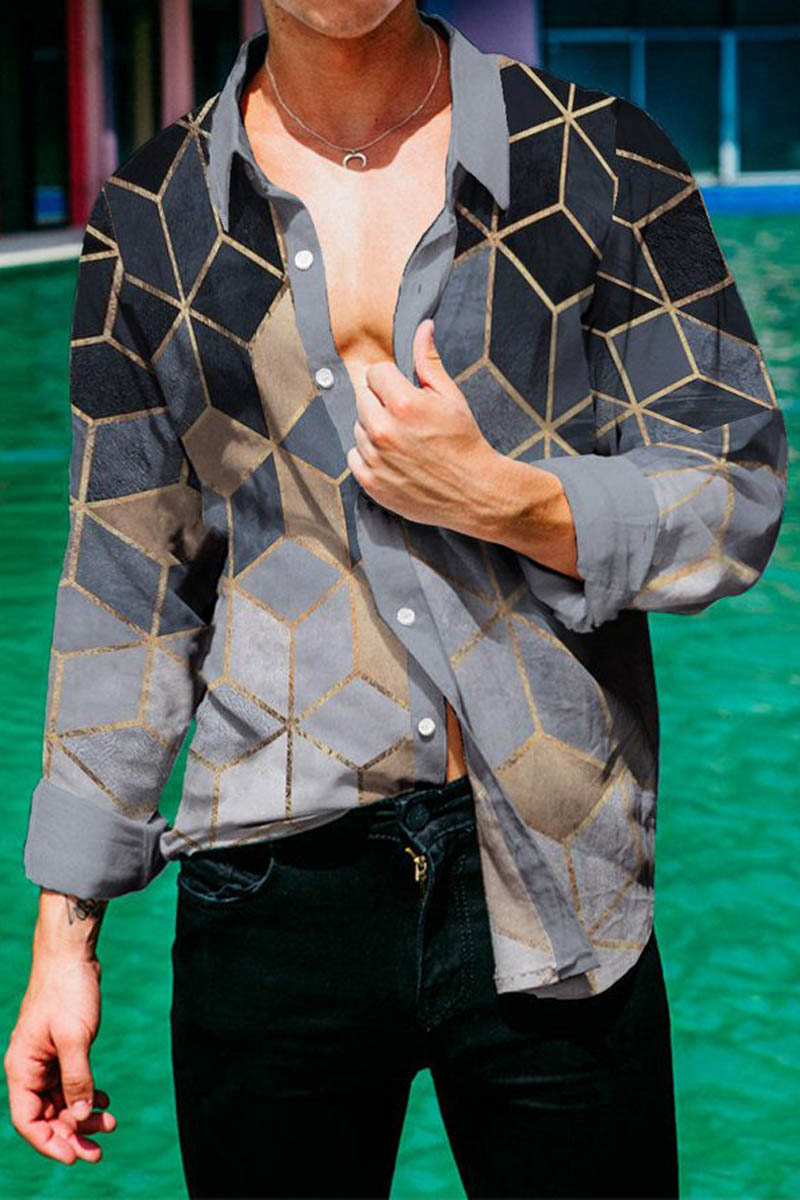 Men's Cotton&Linen Long-Sleeved Fashion Casual Shirt - Fashionpara