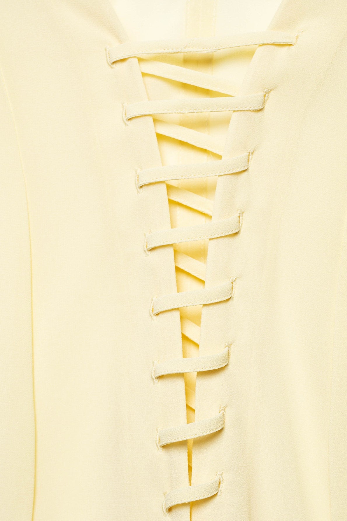 Unique Tie Detail Blouse