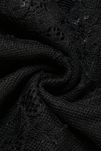 Slash Neck Jacquard Mesh Patchwork Strapless Maxi Dress