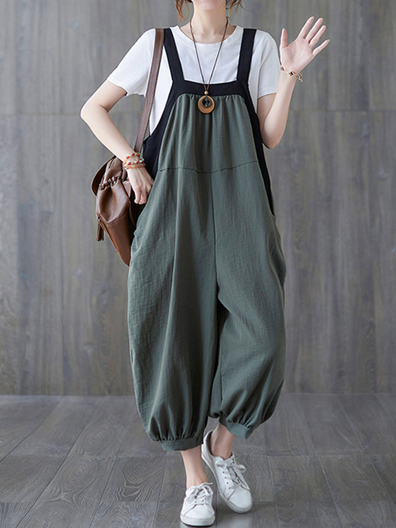 Sound Of Rain Overall Dungarees - Fashionpara