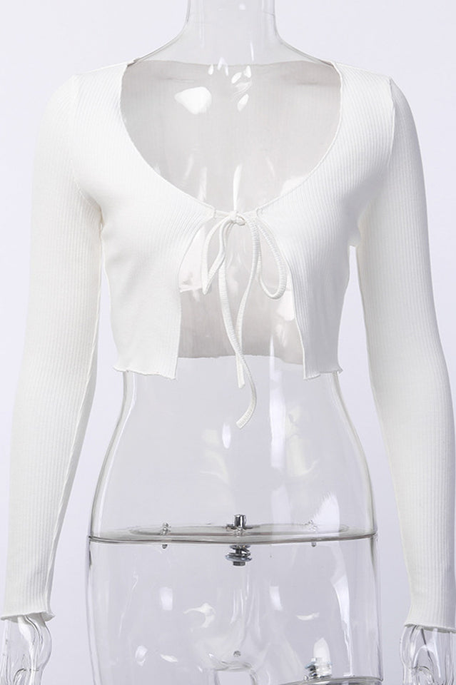 Tie Front Cardigan for Effortless Style and Comfort