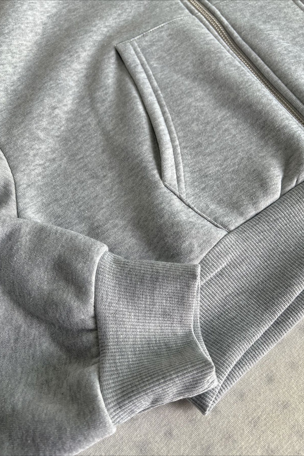 Short Zip Up Hoodie Coat 7